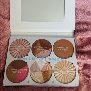 Brand New OFRA On The Glow Palette - White with Light Blue Accents